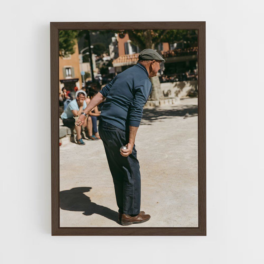 Poster Provence petanque – affiche Pétanque (vue 5)